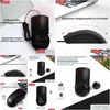 Custodie per laptop Zaino Len M120Pro Mouse per computer e ufficio Accessori da gioco USB wireless cablati Mouse verticali per aziende Mesa Ga Ot6Wp