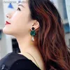 Dangle Chandelier Delysia King 2021 Tren Women Temperament Flower She Earrings Simple Water Drop Versatile EardropL231219