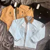 Men's Jackets SACAI Kahart Co branded White Label Deconstructed Series Flight Jackets Coat Men's and Women's Loose fit