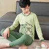 Pajamas Big Boys Pajamas Winter Long Sleeved Children's Clothing Sleepwear Teens Pajama Cotton Pyjamas Sets For Kids 10 12 14 16 Years