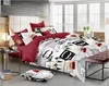 sets Bedding Set Luxury Designer Classic Letter Printing Love Printing Quilt Cover Pillowcase 4Pcs set Pure Cotton Comfortable Bedding