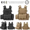 Herenvesten GL Verstelbare Camouflage Tactische Militaire Molle Vest Leger Body Armor Outdoor Jacht CS Field Combat Plate Carrier