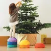 Overig speelgoed Kinderbalansplaat Stapelstenen Schuim Stapelstenen Happy Sports Skills Kerstcadeaus 231218