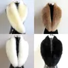 Scarves 100cm Fluffy Shawl Collar Winter Wrap Neck for Women Faux Fur Collars Plush Fake Scarf Thicken 231218