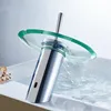 Küchenarmaturen, komplett aus Kupfer, Kalt- und Wasserfall-Glashahn, Einloch-Waschbecken, rund, kreativer Kunst-Badezimmer-Wasserhahn mit 1/2 Schlauch