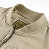 Men's Jackets PFNW Heavy Weight Cotton Flight Jacket Tide American Retro Spring Autumn Loose Pocket Workwear Tactical Coat 12Z6563