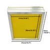 アルミニウム43 31cmスクリーン印刷フレーム印刷回路基板用の白い120tシルクプリントポリエステル黄色のメッシュT2005199J