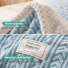 Decken Pucken Bettbezug Decken doppelseitig einfarbig Kinder Erwachsene Bettbezug Winter warm dick Fleece Doppelbett Tagesdecke Sofabezug 231219