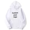 Moletons masculinos Moletons Homens e Mulheres DIY Impresso Moletom Com Capuz Solto Pulôver Primavera Outono Inverno Algodão Personalize seu Hoodie S4XL 231218