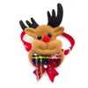 Dog Apparel 50 100pcs Christmas Pet Bowties Cat Bow Ties Small Collar Snowman Deer Holiday Grooming Neckties Bowtie Supplies 231218