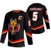 Chandails de hockey Calgary''flames 13 Johnny Gaudreau 23 Sean Monahan 68 Jaromir Jagr 87