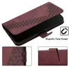Hybrid Leather Wallet Cases For Xiaomi 14 Pro 13T Redmi 13C Google Pixel 8A Fashion Cube Credit ID Card Slot Holder Square Flip Cover Book Business Pouch