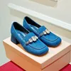 Tasarımcı Loafers Bayan Elbise Ayakkabı Platformu Spor ayakkabıları% 100 gerçek deri oxford tek ayak metal toka tek bale gündelik ayakkabılar
