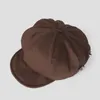 BERETS 2023 Vinter Autumn Trendy Peaked Cap Woman Casual Daily Sun Painter Hat Fashion Girl Vintage France Artist Beret Octagonal Hats