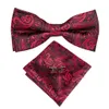 Nacke slipsar hi slips lyxig röd burgundy silkemän