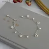 ASHIIQI – bracelet de cheville en perles d'eau douce naturelles pour femmes, en argent Sterling 925 véritable, bijoux faits à la main, mariage L231219