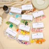 Dangle Chandelier 귀여운 만화 동물 과일 귀걸이 세트 여자 소녀 시뮬레이션 수지 아크릴 음식 음료 iCecream Diy Dangle Earring Jewelry Newl231219