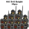 Other Toys 10pcs Medieval Military Building Age Warfare Sodiers Figures Armor Helmet Weapons Egyptian Viking Warrior Bricks Toys 231218