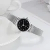 Andra Watche Silver Armband Small Wrist Watch Fashion Women's Clock Reloj Mujer Relogio Feminino 231219