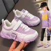 Athletic Outdoor Girls Children Sneakers Autumn Winter Kids Casual Breattable Walking Sport Running Baby Shoes Girls Footwear 231218