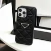 Männer Frauen Handyhüllen Designer P Phonecases Luxus Iphone Hüllen 14 14pro 14promax Phonecase Quilting Leder Handytaschen Mode