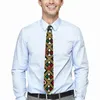 Pañuelos de lazo divertidos corbata de póquer flor y estampado escuchado cuello de moda retro para adultos cuello de calidad de ocio accesorios de corbata personalizados