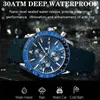 Horloges Mannen Horloges Merk Luxe Siliconen Band Waterdichte Sport Quartz Chronograaf Militaire Horloge Klok Relogio Masculino 231219