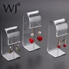 Set van 3 -stcs acryl sieraden oorbellen houder stand display organisator plankwinkel aanrechtshowcase sieraden oor nummers showrek m2260