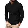 Sweats à capuche pour hommes printemps et automne à manches longues sweat à capuche haut extérieur unisexe coton flanelle pour hommes