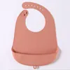 Hair Accessories 1Pcs Lunch Apron Toddler Silicone Bibs Baby Kids Girl Boys Waterproof Saliva Solid Feeding Bib Aprons