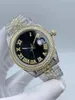 Wristwatches "Mens Watch With Full Diamond And Precision Steel Bezel 41mm Mechanical Movement Waterproof"