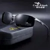 Okulary przeciwsłoneczne Cook Shark 2020 Nowe aluminiowe okulary przeciwsłoneczne magnezu męskie okulary przeciwsłoneczne HD spolaryzowane szklanki kierowcy Tidel231219