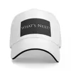 Ball Caps West Wing What's Next? In Black Baseball Cap Tea Hats Boonie Hat Female Men's