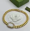Hochwertige G Designer -Halskette für Frauen Anhänger Mode Luxusdesigner Gold Halskette Herzohrringketten Jewerly Geschenk mit Charme