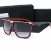 Top gafas de sol de lujo polaroid lente diseñador para mujer para hombre gafas senior gafas para mujer marco de anteojos gafas de sol de metal vintage con caja AAAAA208