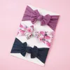 Akcesoria do włosów 3PCS Baby Bowknot Hairband Broadside Głębia Dziewczyny Butique Elastyczne ochronę