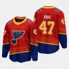 Blues Hockey 47 Torey Krug Jersey 72 Justin Faulk 49 Ivan Barbashev 4 Nick Leddy 45 Jimmy Snuggerud 89 Pavel Buchnevich 77 Niko Mikkola 20 B 31