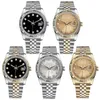 Kvinnor Titta på Lady Size 26mm 31mmdate Girl Sapphire Glass Wristwatch Automatic Mechanical 2813 Movement Watches 316L
