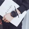 Armbanduhren YIKAZE Retro Herrenuhren Klassische Luxus Business Quarzuhr Mode Großes Zifferblatt Lederarmband Datum Militärarmbanduhr für Männer 231219