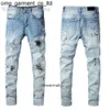 Blue Amari Paint Amirl Amirlies Micro Am Amis Elastic Imiri Amiiri Light Mens Jeans DenimデザイナージーンズファッションカジュアルパンツデザイナーコットンジーンズジーンズブランドCC58