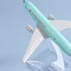 Aeronave Modle Air Canada Boeing 777 Avião Modelo Liga Metal Avião Coleção de Lembranças 16cm 231218