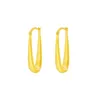 Stud 10 paren lange druppel metallic hoepel oorbellen slanke sieraden oorbellen mode elegante sieraden cadeau 231218