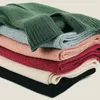 Écharpes d'hiver pour femmes, écharpe d'extérieur par temps froid, tricotée douce, épaisse et chaude, protection du cou coupe-vent avec résistance élastique
