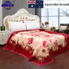 Decken Luxus Super Weiche Decke Wolle Wirft Fleece Bett Matte Flache Blatt Für Reise Chinesische Woolen Abdeckung