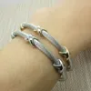 Bangle Multi Twisted Cable Wire Cross Bracelet For Women Classic Stainless Steel Fashion Stackable OPen Wholesale Retail 231219