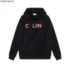 Designer Cel Women and Men Hooded Hoodie High Edition CL Kapuze -Regenbogenbrief Terry Pullover Unisex Regenbogen -Gradient Print Hoodie Loose Fit CEL SLMA MPJL X58W