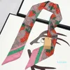 Pink Green Red Silk Scarf Designers Luxury Scarves Trendy Bag Accessories Spring Winter Wat Wind Proof Classic Origality Purse Scarf Mode