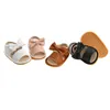 Sandalen Mode geboren Säuglingsbaby Mädchen Prinzessin Schuhe Schleife Kleinkind Kinder Sommer Casual PU rutschfest 0-18M