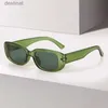 Sonnenbrille 2023 Kleine Rechteck Sonnenbrille UV400 Schutz Candy Farbe Objektiv Sonnenbrille Brillen Frauen Sommer Radfahren Outdoor DekorationL231219