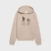 Designer hoodie heren dames sweatshirt katoenen t-shirt met lange mouwen trui met capuchon herenhoodies luxe herenkleding